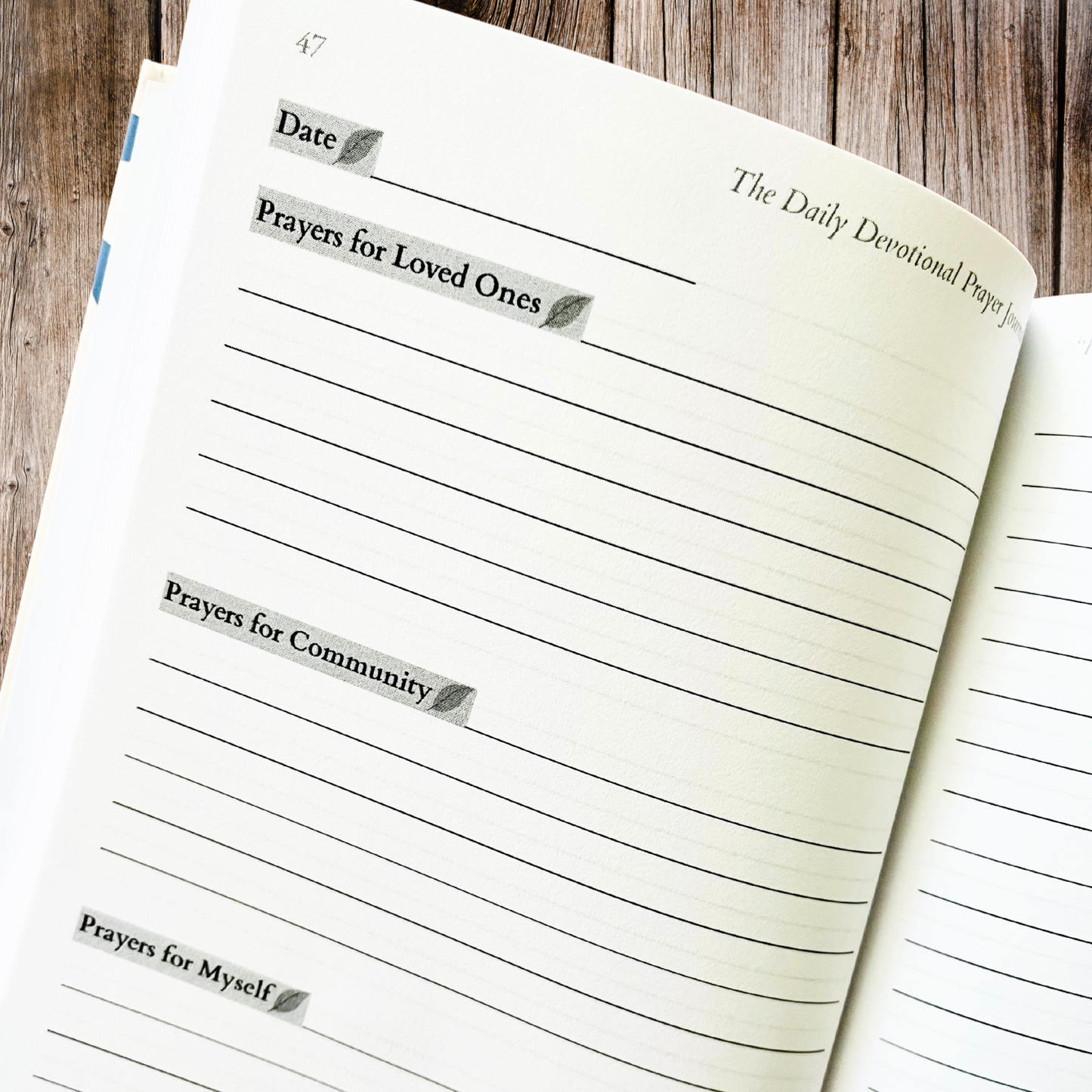 The Daily Devotional Prayer Journal: 12 Weeks of Guided Prayer to Grow Closer to God