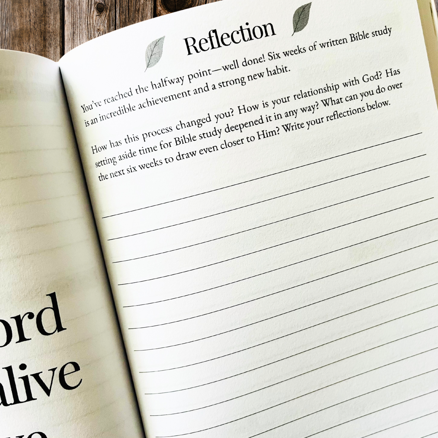 The Daily Devotional Bible Study Journal: 12 Weeks of Guided Bible Study to Grow Closer to God