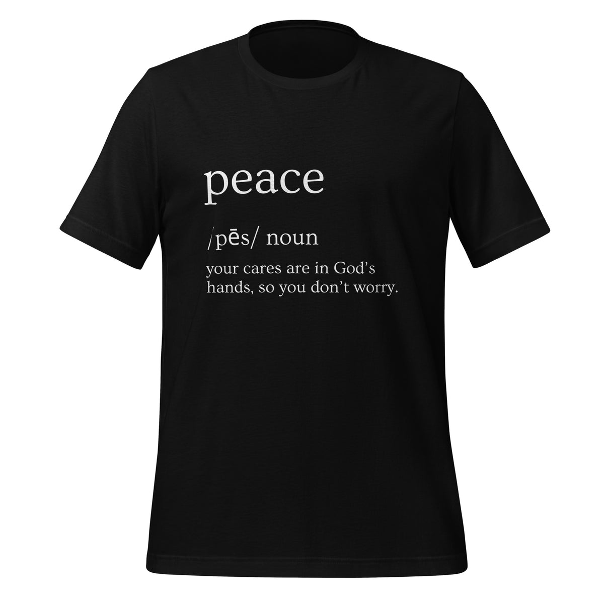 Peace Definition -- Unisex T-Shirt – Daily Devotional Store